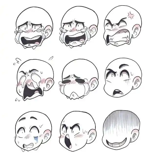 动漫手绘——丰富你的人物表情拒绝脸瘫