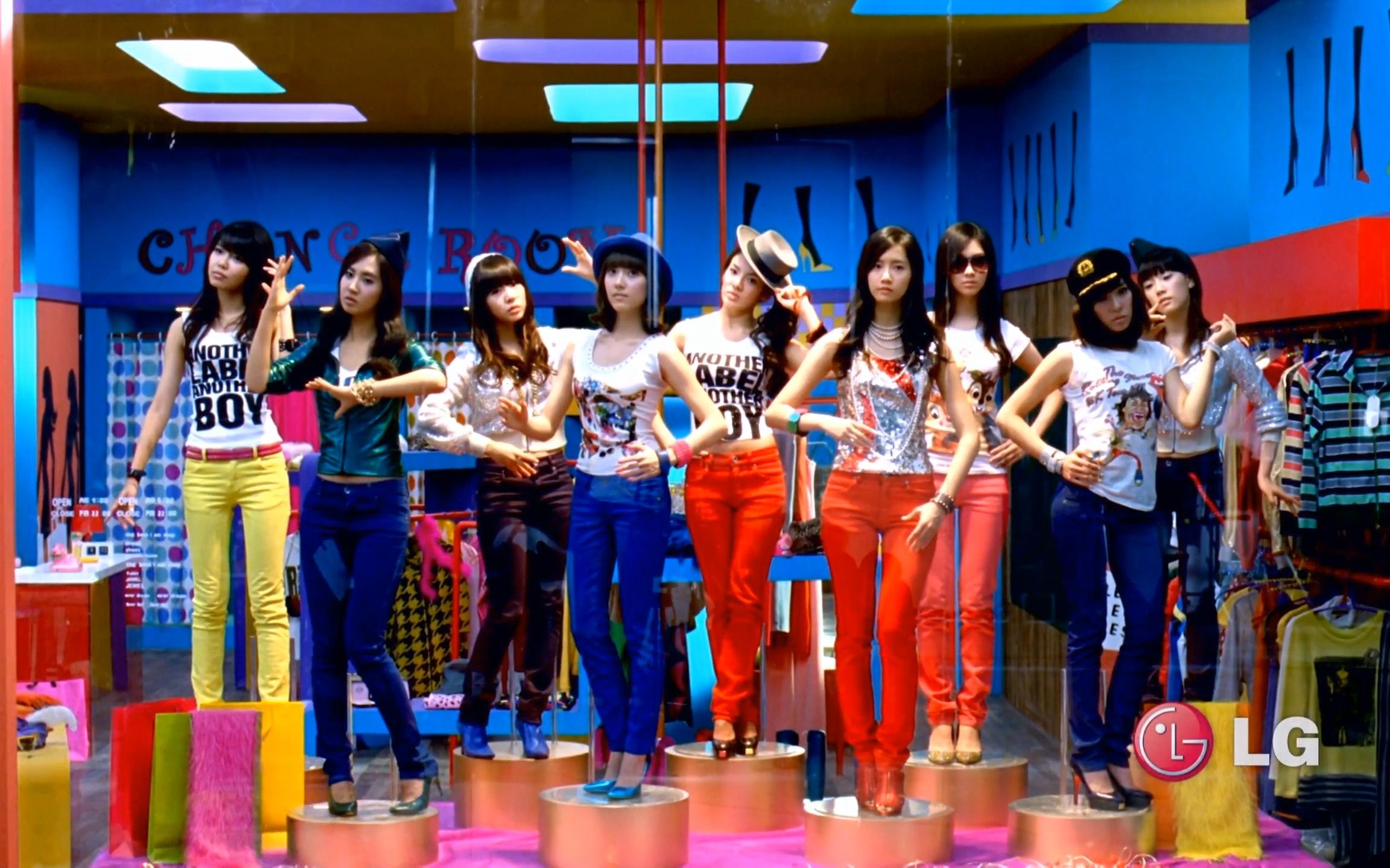 【4k】gee girls generation 少女时代 韩女团