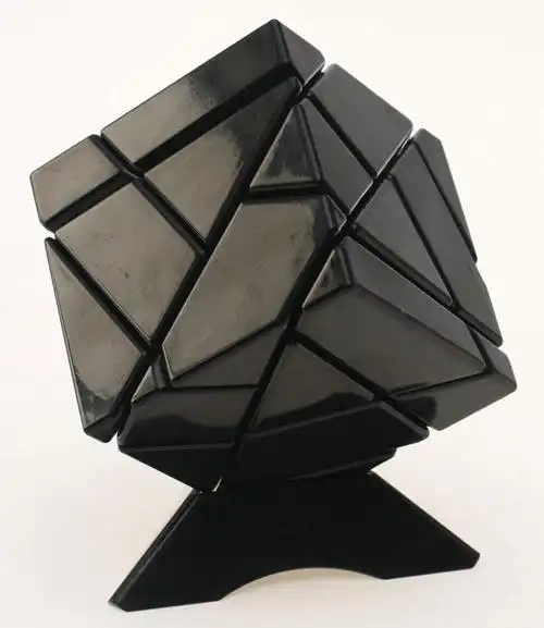 忍者鬼魔三阶魔方 忍者3阶鬼魔 实色异形魔方 透明魔方玩具 忍者鬼魔