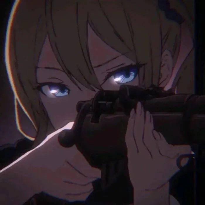 超赞动漫头像_黑化