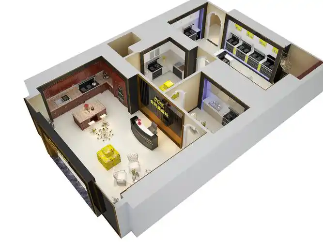3d设计店面效果图