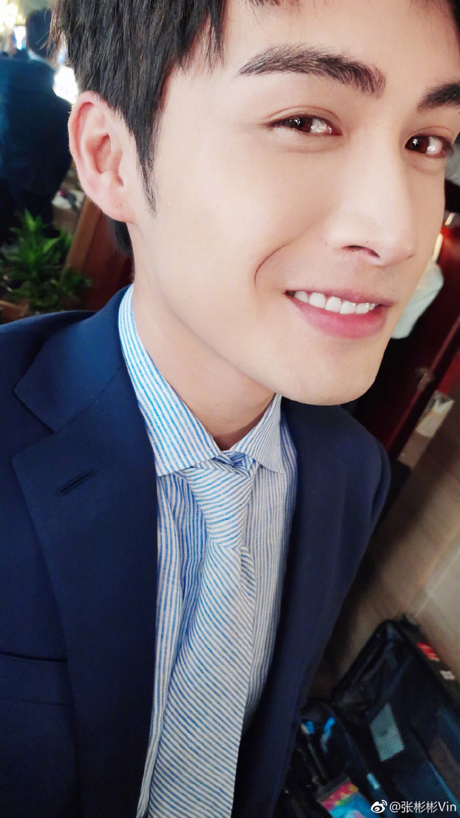 张彬彬笑起来太撩人了