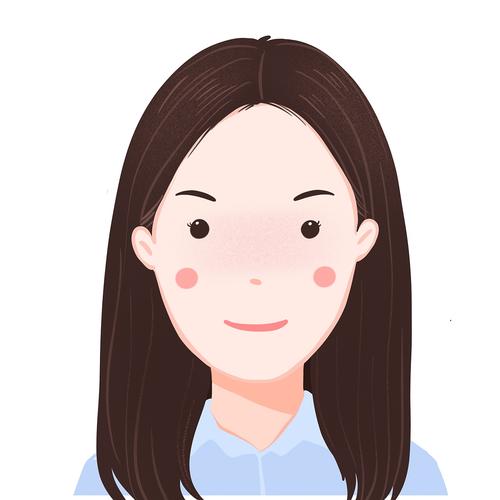 妈妈头像的彩色简笔画 简笔画图片大全-蒲城教育文学网