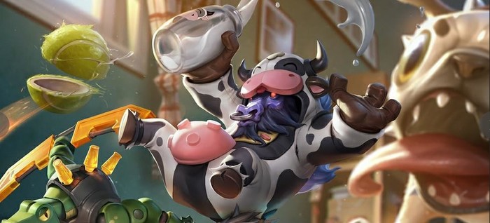 后场堡垒阿利斯塔(牛头奶牛皮肤多少钱) - 泉景微视