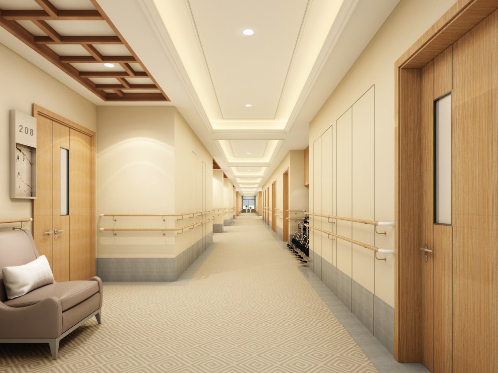 养老院 整套精美 现代美式的方案效果图-室内设计论坛-序赞网