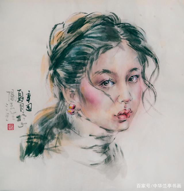 《探索艺术道路 创造生命赞歌》郑清珍人物肖像画最新作品