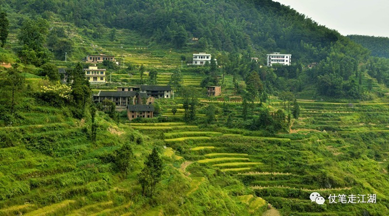 美丽村庄春天里一个美好的日子刹那即永恒风景已无限一村一天堂一山一