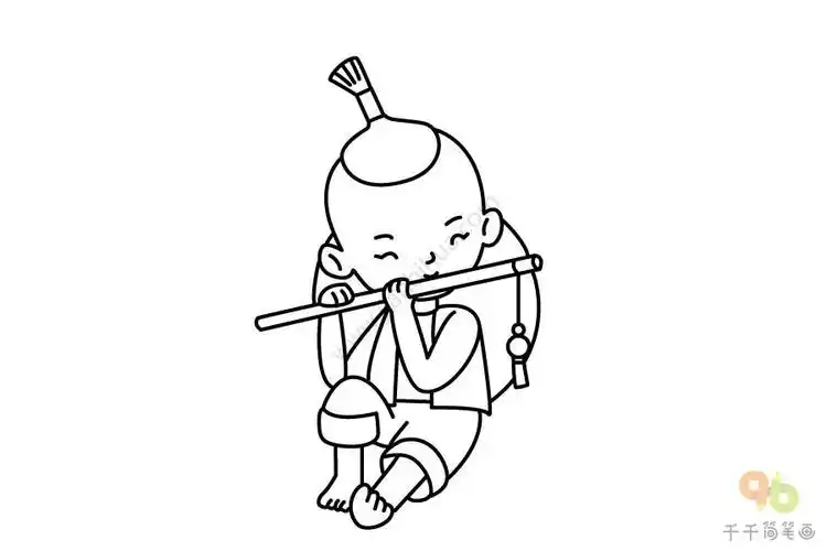 教你画清明节简笔画大全