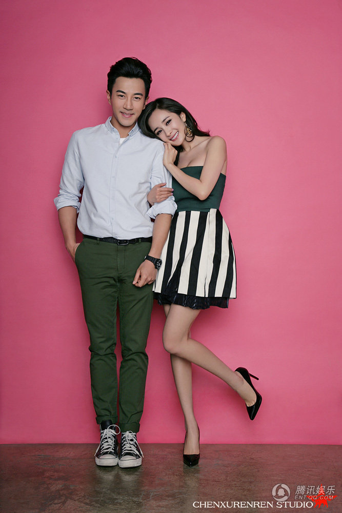 刘恺威杨幂情侣写真曝光唯美浪漫显甜蜜