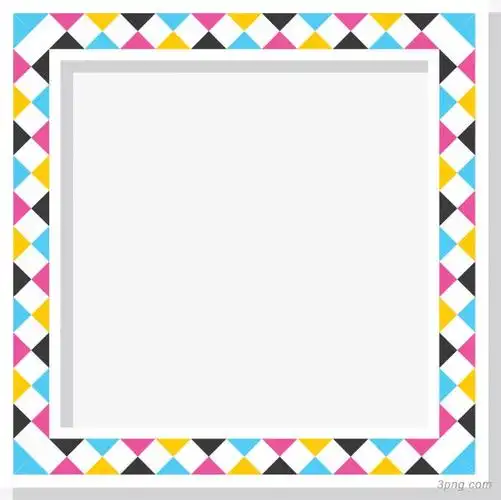 时尚边框样式装饰图案