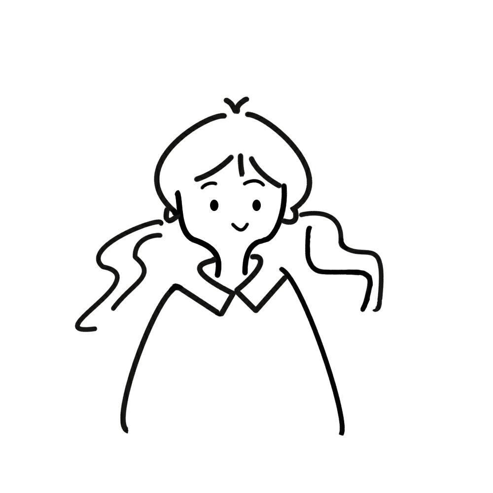 零基础绘画  零基础学插画,临摹第一天,简单线条