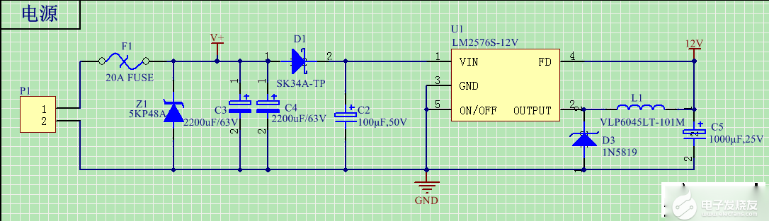 谢谢各位大神,急求一个直流24v转直流12v的稳压电路