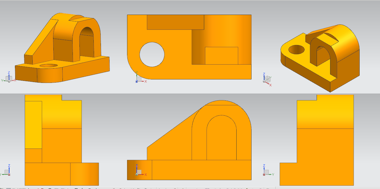 求三视图,谢谢了!很急