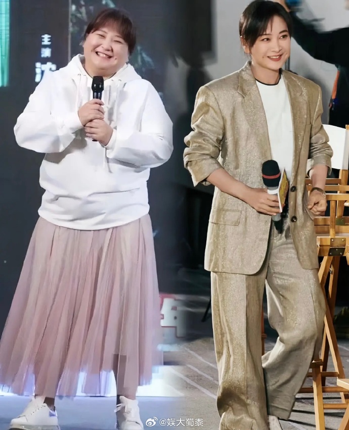 贾玲半披发#现在每回看到贾玲都想大喊一声老公姐!