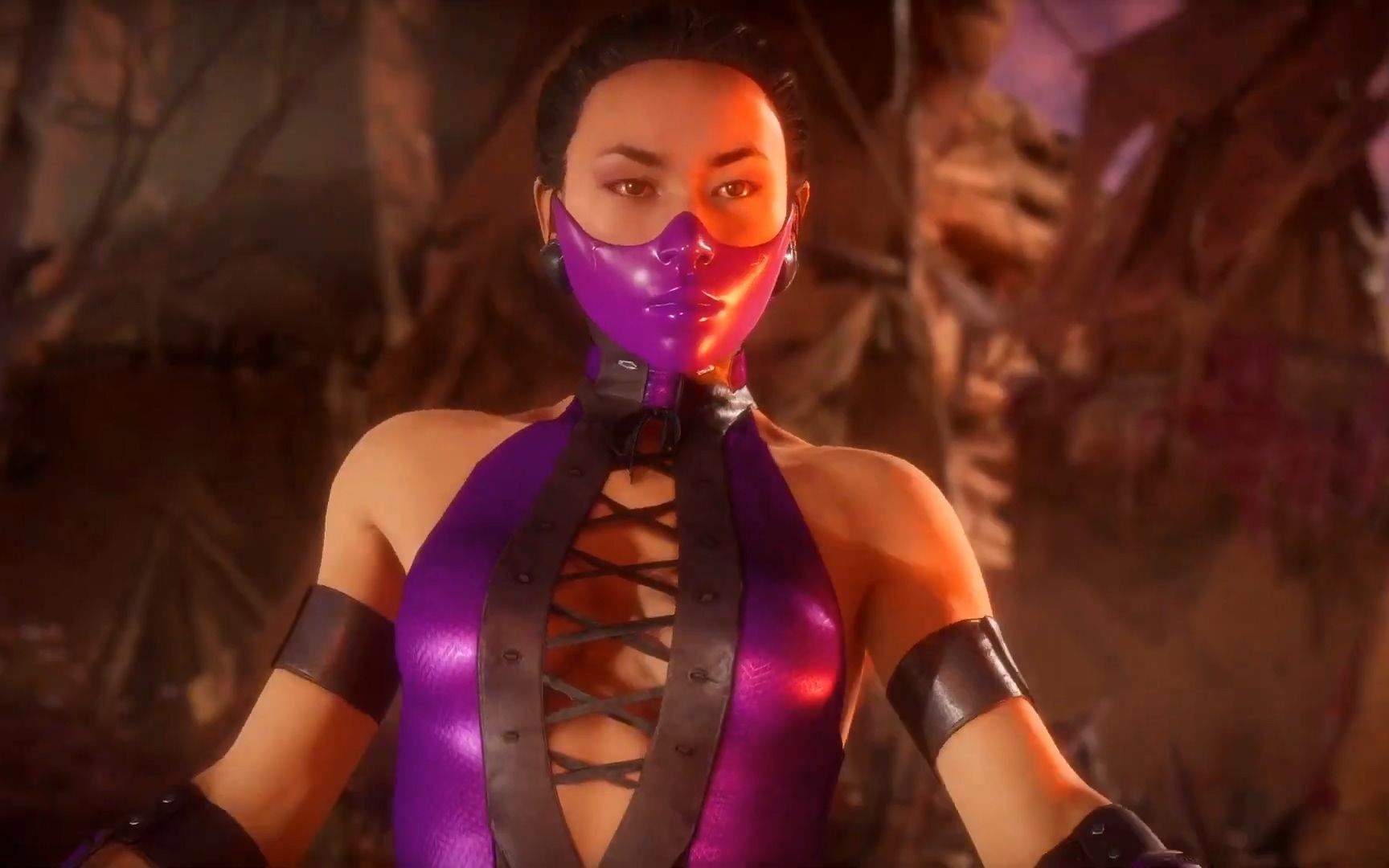 紫衣面具女杀手mileena