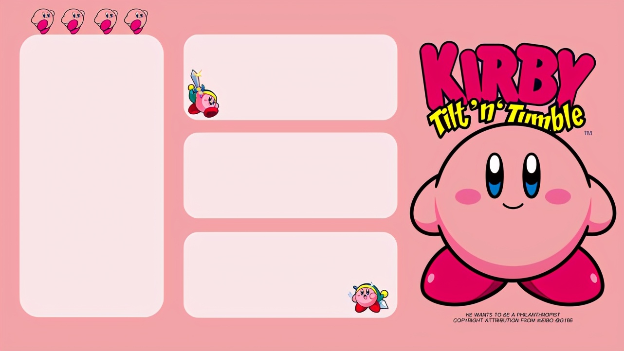 超级可爱的卡通电脑分区壁纸,高清原图