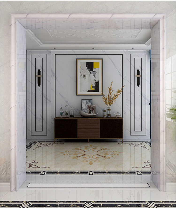 石塑仿大理石门套包边线条门洞过道门框装饰边框阳台垭口造型自粘 单