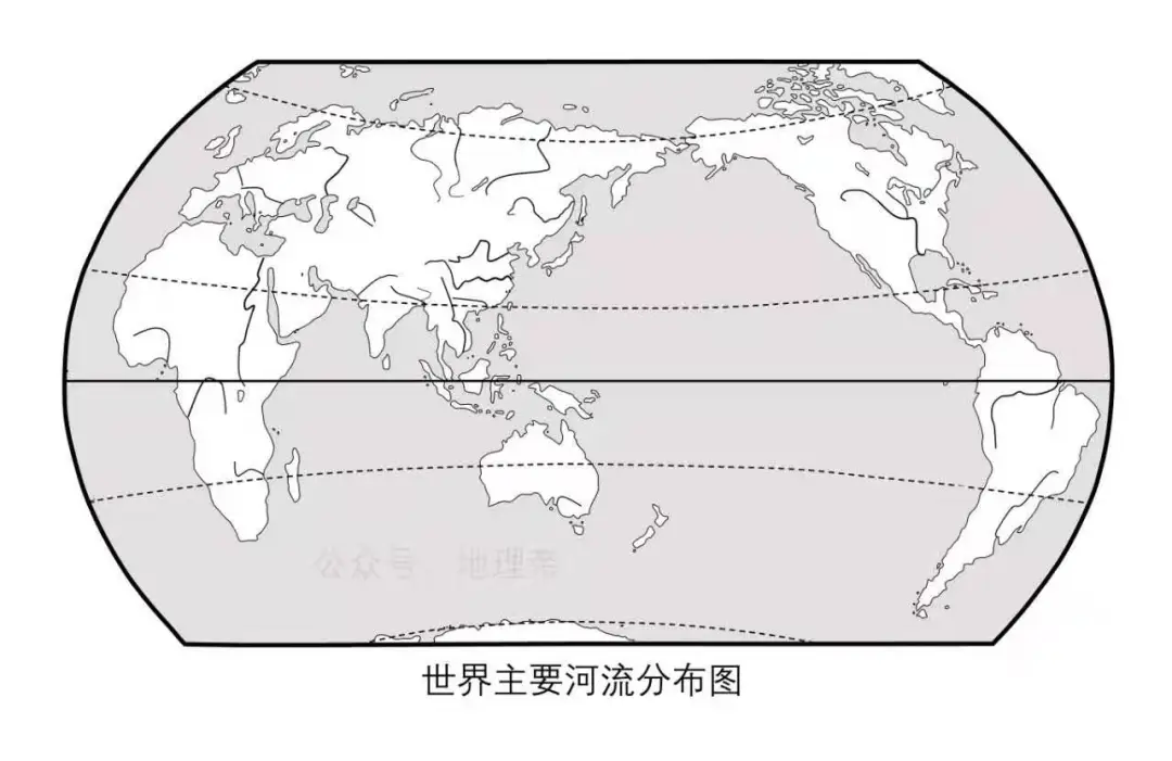 高中地理必备高清地图和省区地形行政区划图_世界
