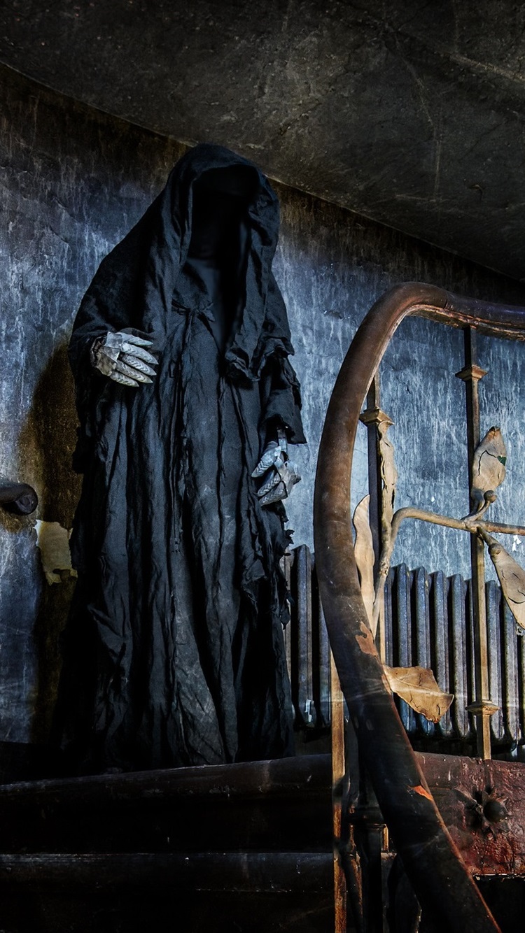 房子,鬼,恐怖 iphone 壁纸