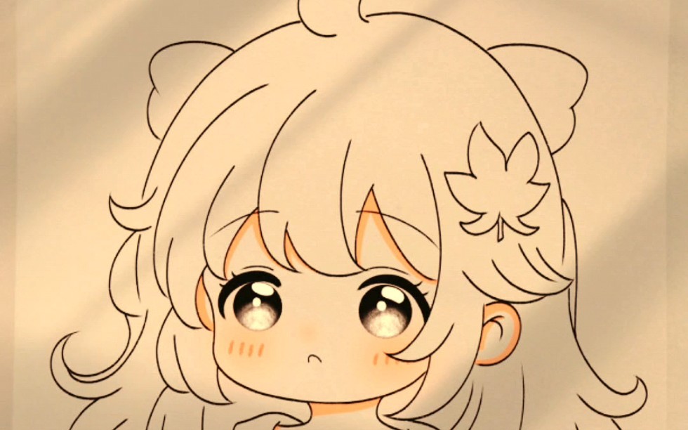 超可爱又简单的q版人物简笔画⑥