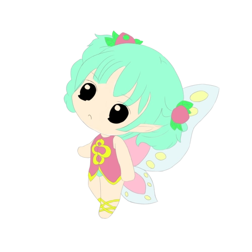 梦幻奇幻手绘卡通精灵图片