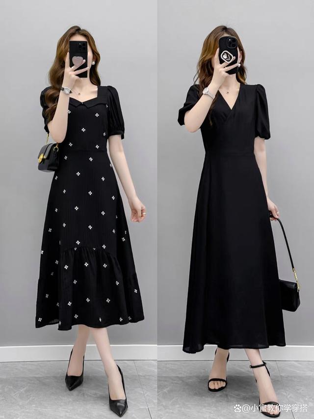 穿衣搭配--夏季30到40多岁女人连衣裙气质轻熟穿搭!