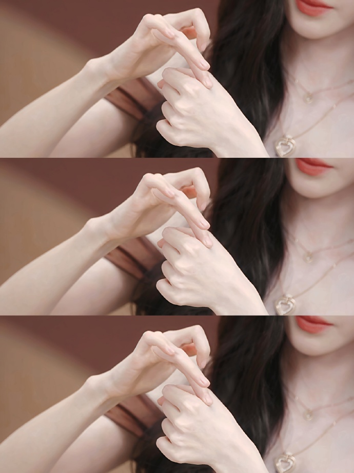 这个婧祎的手太好看啦