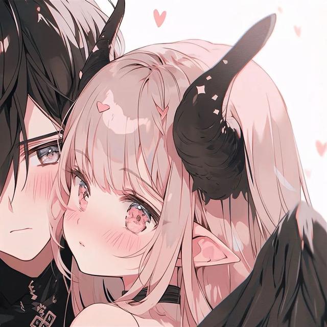 情侣头像丨又甜又酷的动漫情侣头像