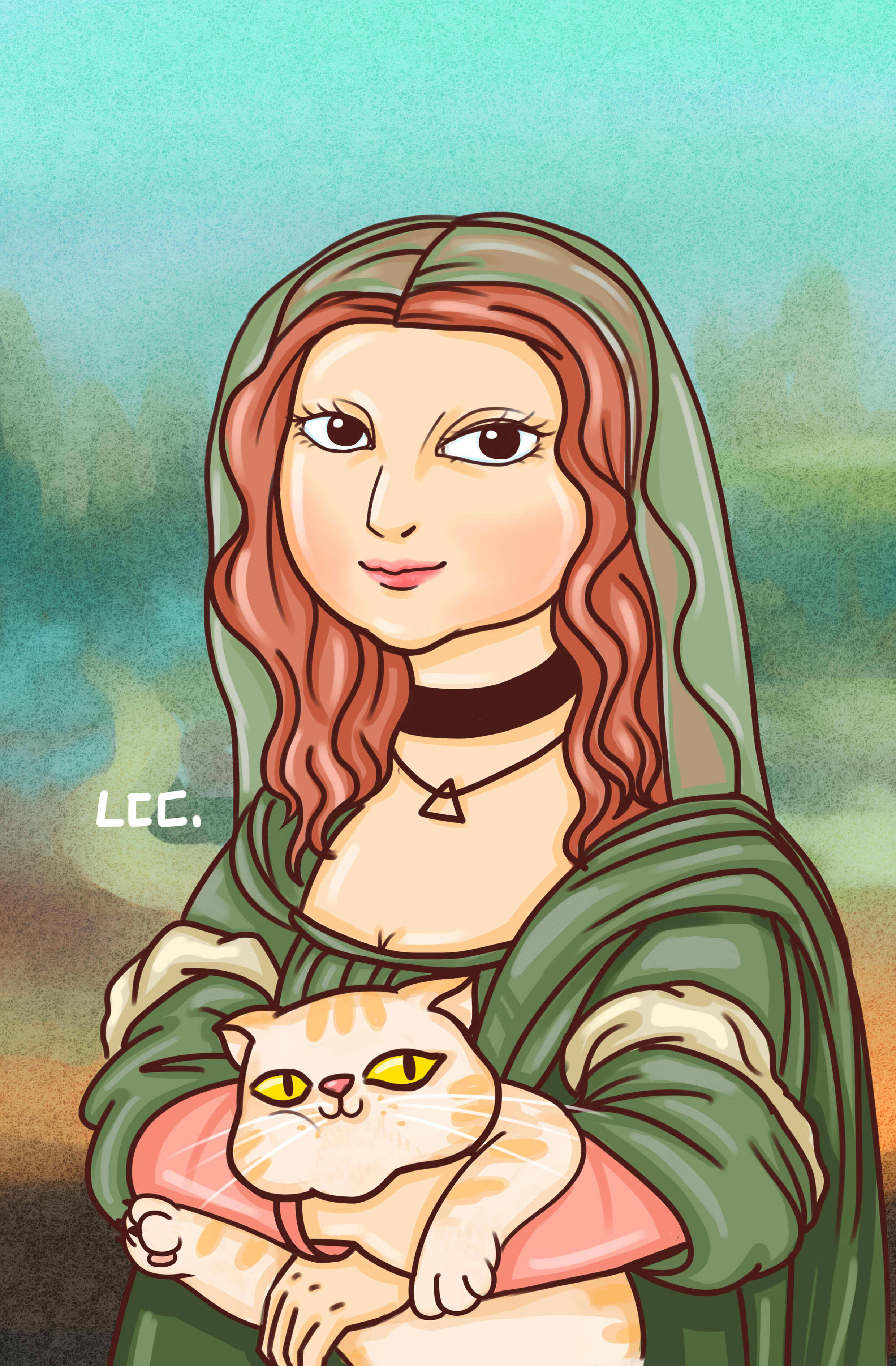 蒙娜丽莎的微笑