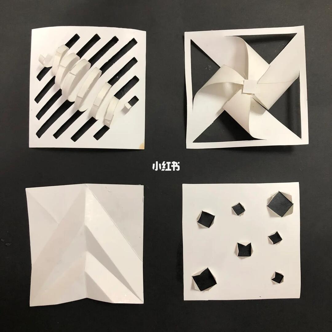 半立体构成  #立体构成手工作品