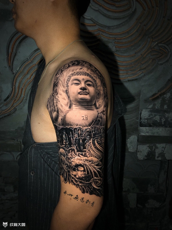 佛像手臂纹身图案大全 - 纹身大咖