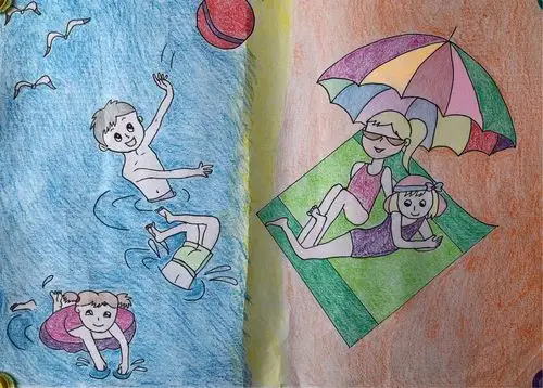 炫彩童年系列绘画比赛获奖作品展