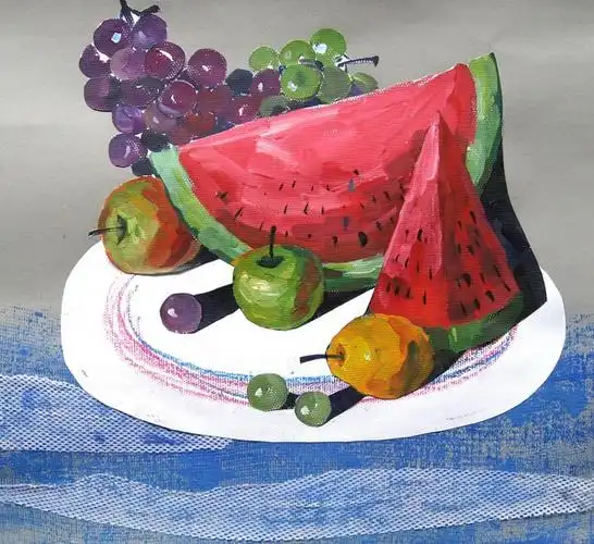 水果水彩画图集