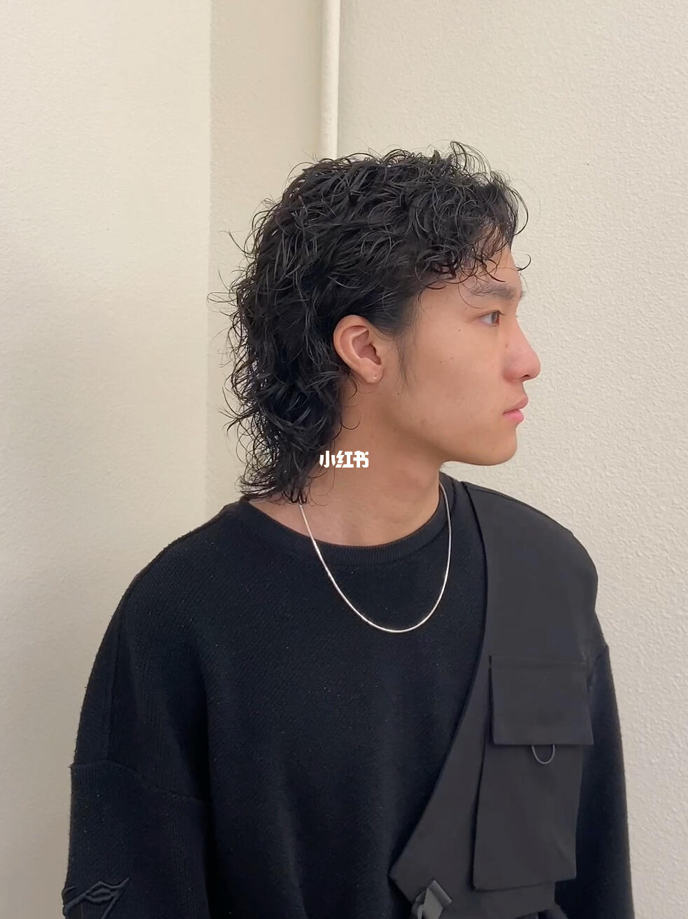 日系男生中长发