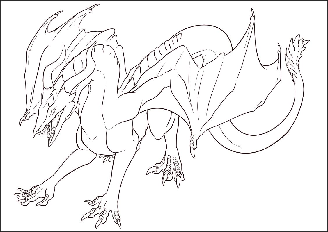 龙全身怎么画教你简单的青龙画法步骤