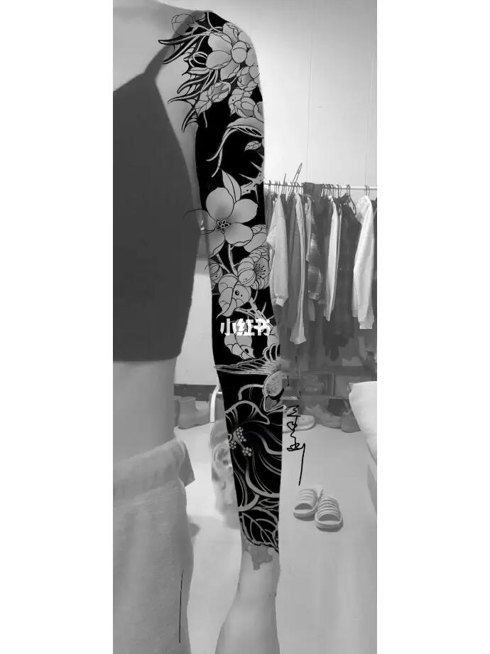 黑白tattoo花臂客稿