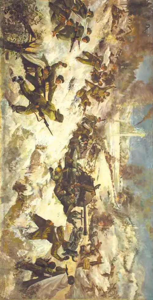 记录战火硝烟再现历史画面纪念中国人民志愿军抗美援朝出国作战70周年