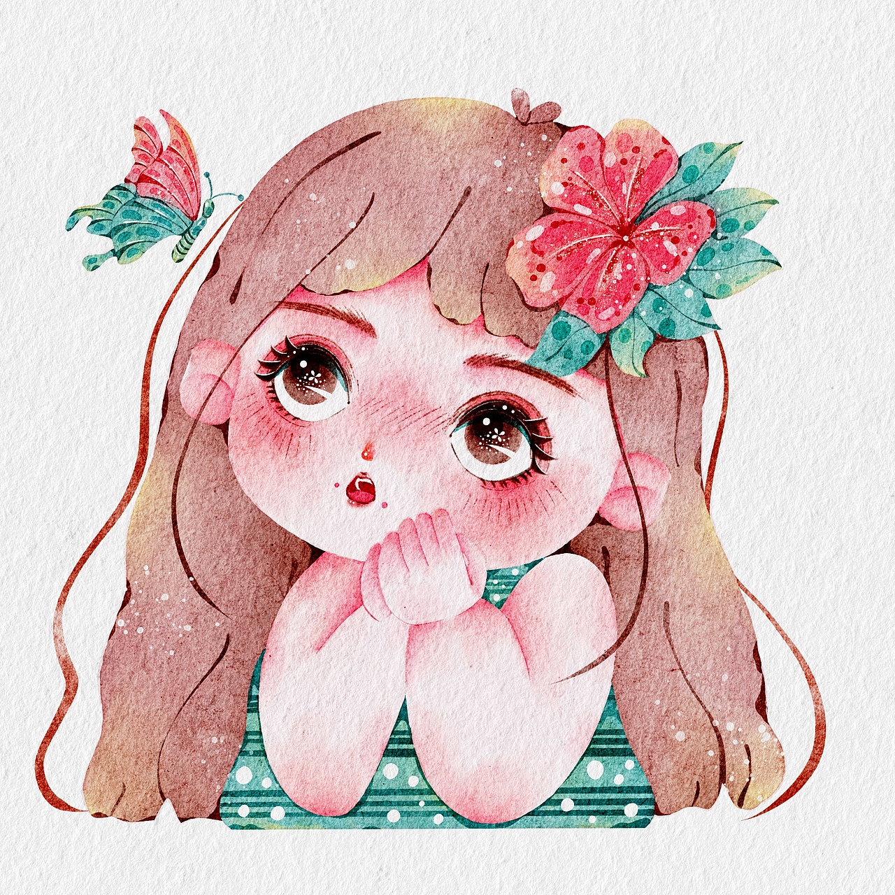 大眼萌娃头像系列