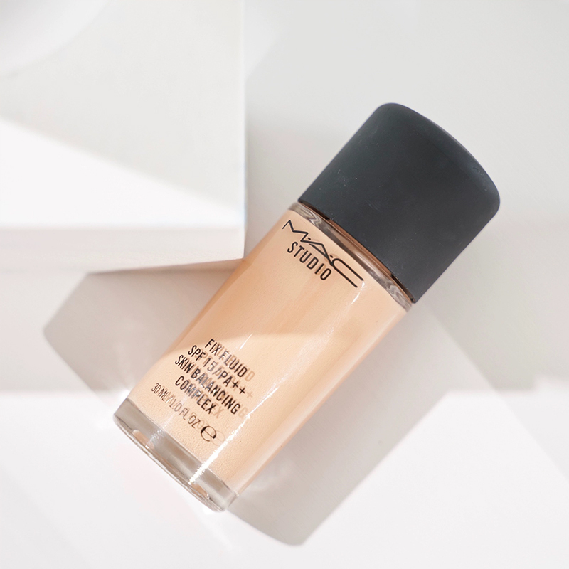 mac魅可无瑕粉底液30ml控油遮瑕保湿油皮持妆不脱妆