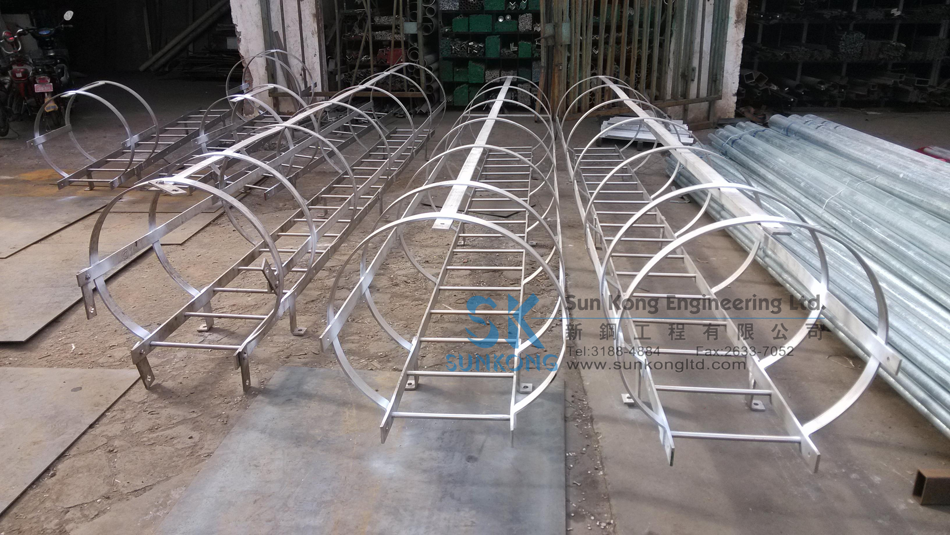 ss ladder不锈钢爬梯