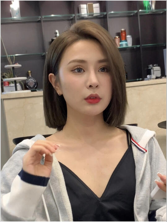 脖子短剪啥样的发型好看