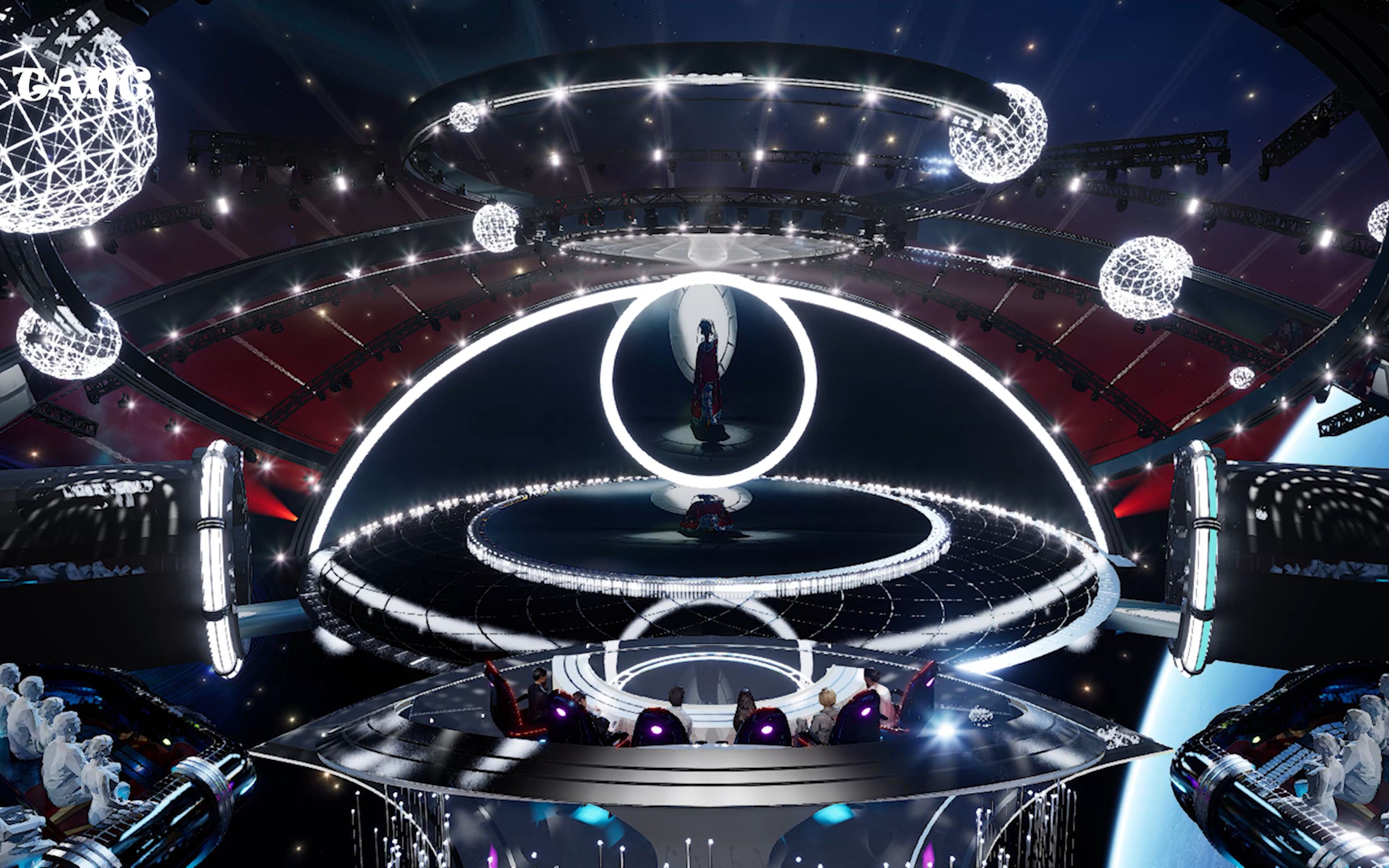 ue5舞美灯光预演—《戏宇宙》 舞台灯光 灯光设计 舞美预演动画 灯光