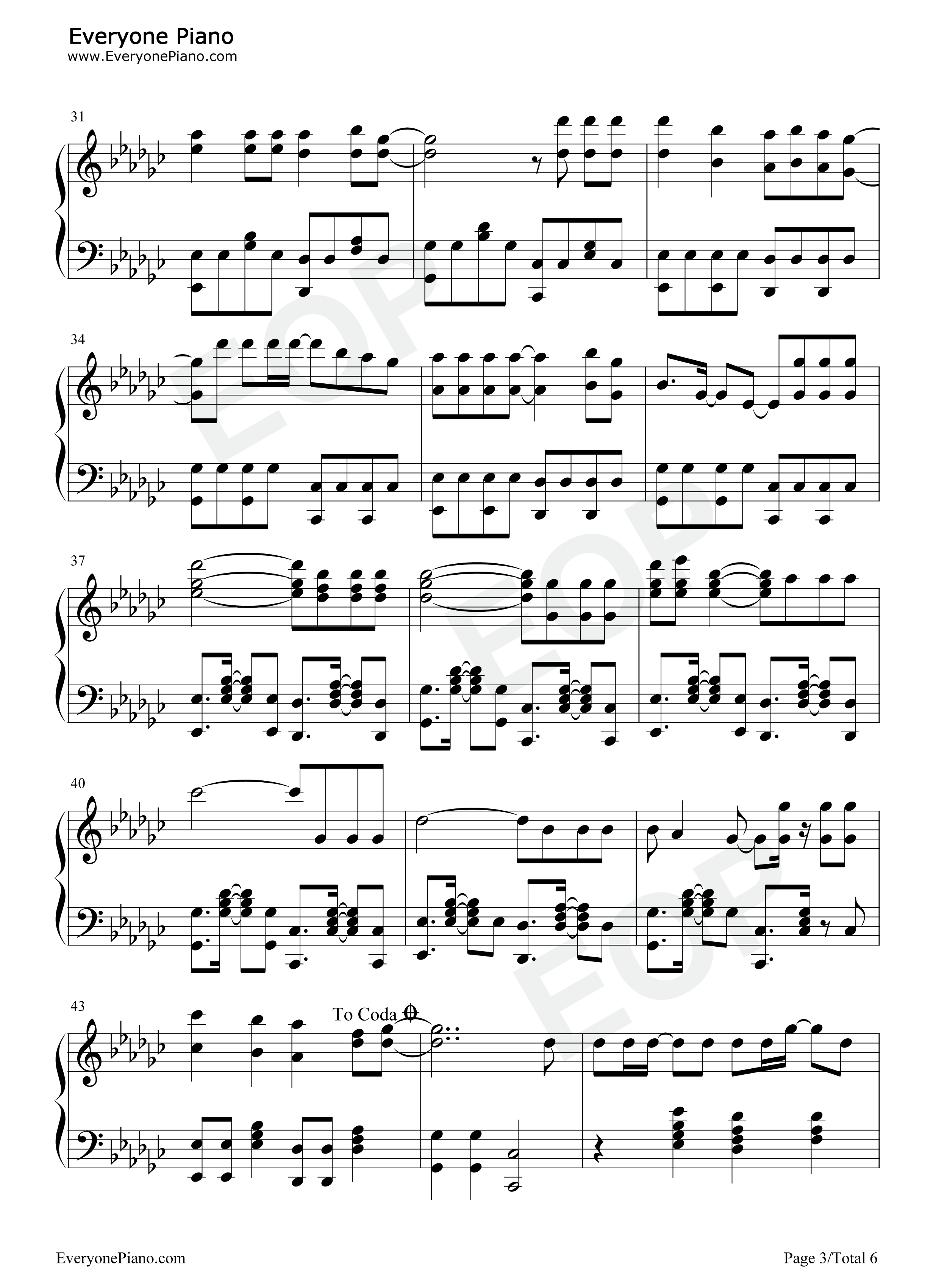 lovesick girls-blackpink五线谱预览3-钢琴谱文件(五线谱,双手简谱