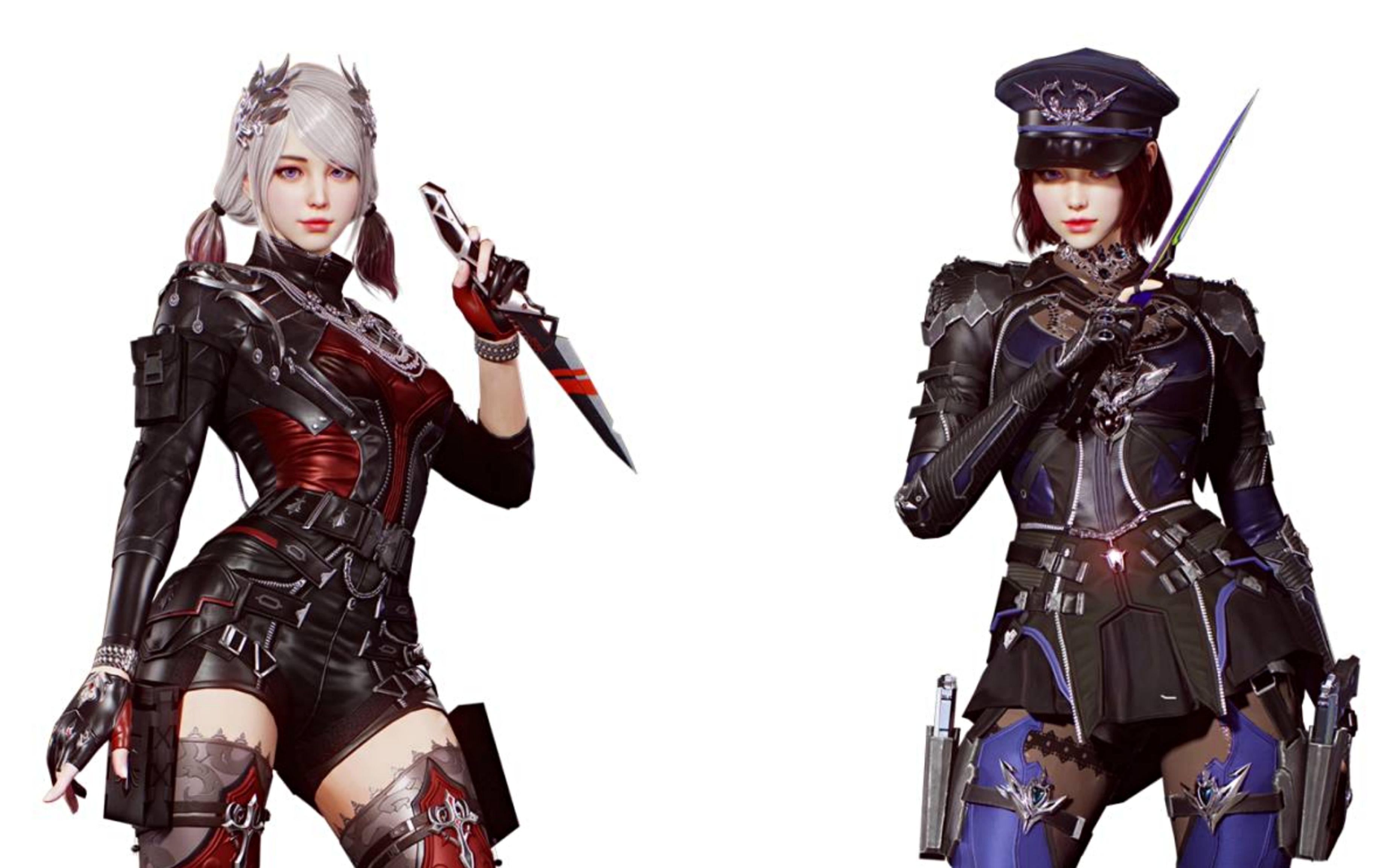 【新角色】暗夜审判外观,无线电及连杀语音展示