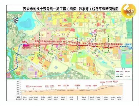 西安地铁15号线一期工程开工
