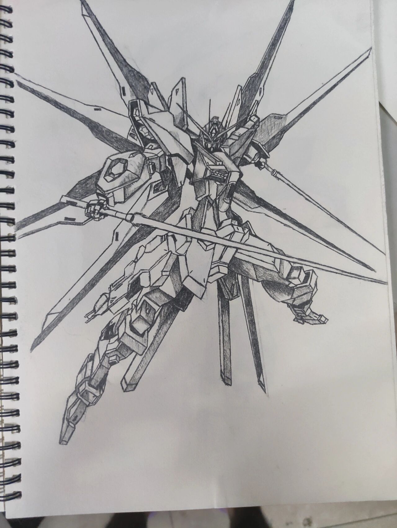 徒手画高达第一日 零基础徒手画高达