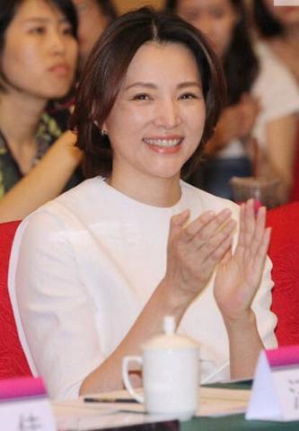 44岁董卿短发气质出众 微笑认真发言