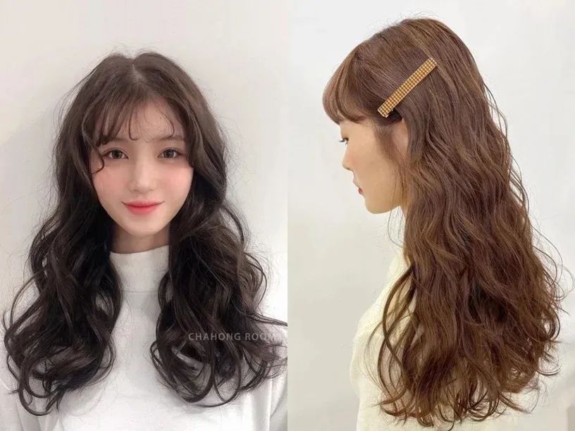 减龄显嫩首选芭比烫发型范本推荐显瘦遮肉修饰脸型