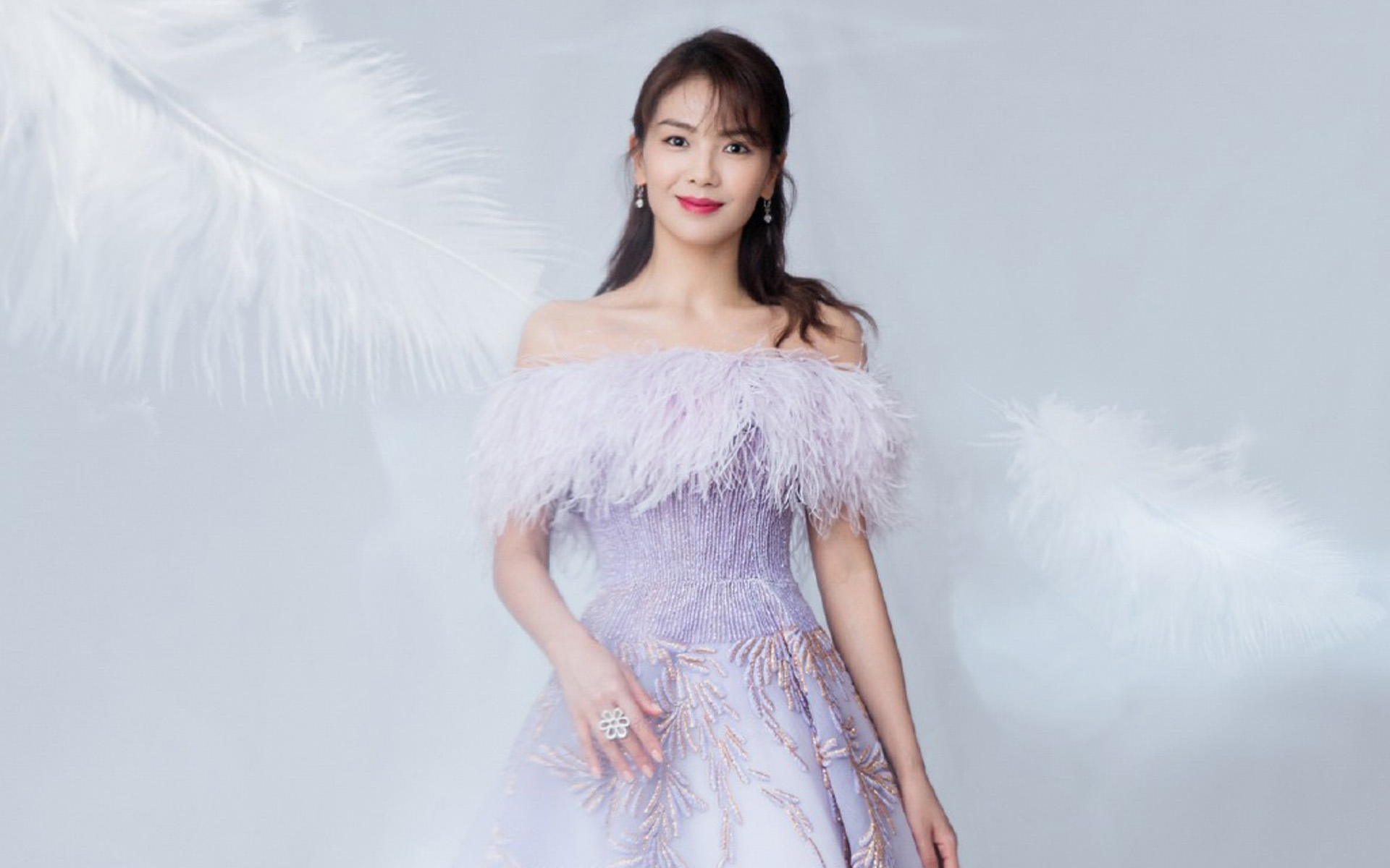 刘涛唯美仙气写真桌面壁纸