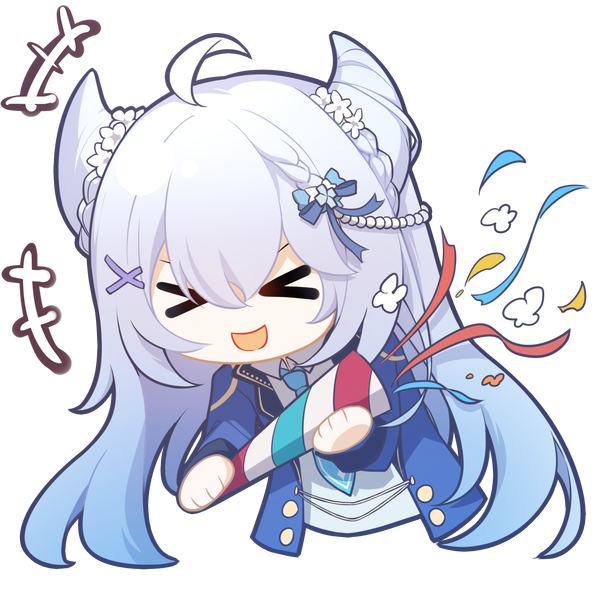 【米游社三周年表情包征集大赛】阿姬冲鸭!